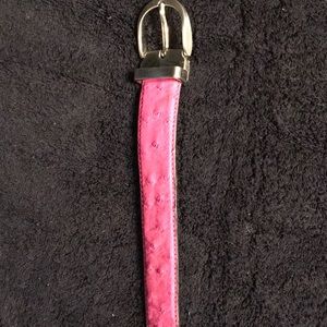 Hand made hot pink almost new ladies belt